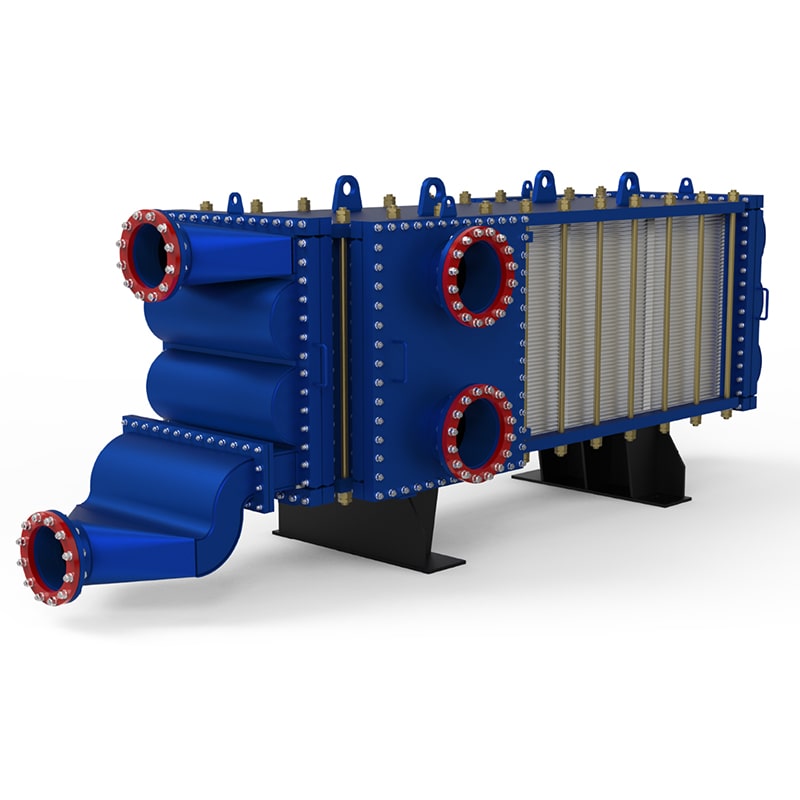 Wide Gap Welded Plate Heat Exchanger